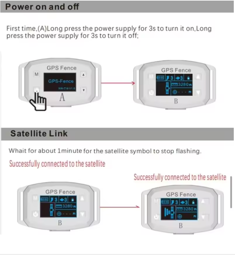 TailWaggers™ Smart GPS Electronic Fence System, New Model Pet Wireless Fence Dog Outdoor Water-resistant Pet Fence Training Collar Combo