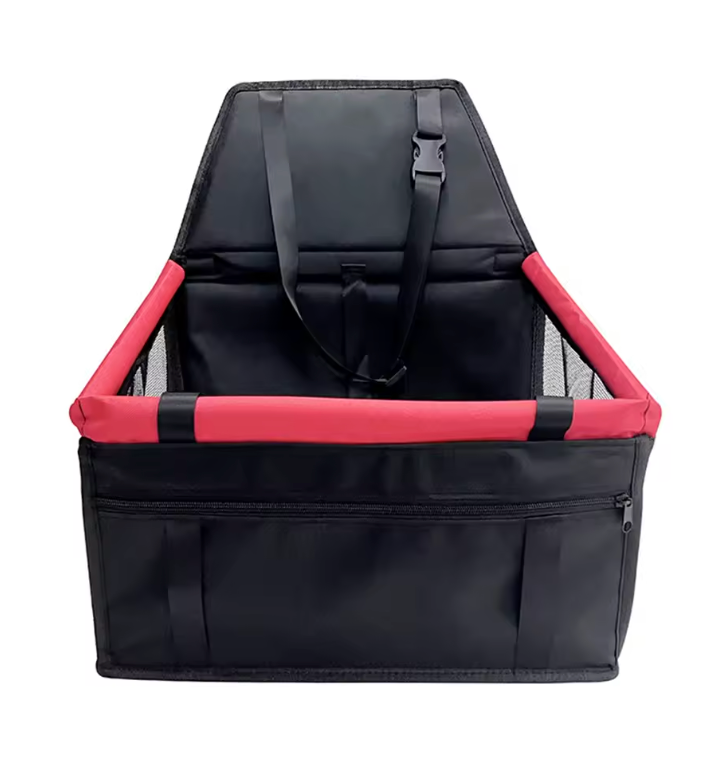 TailWaggers™ Travel Dog Car Seat Cover Waterproof Pet Dog Carriers Bag Cat Transport Hammock Dog Car Seat Basket for Small Medium Dogs