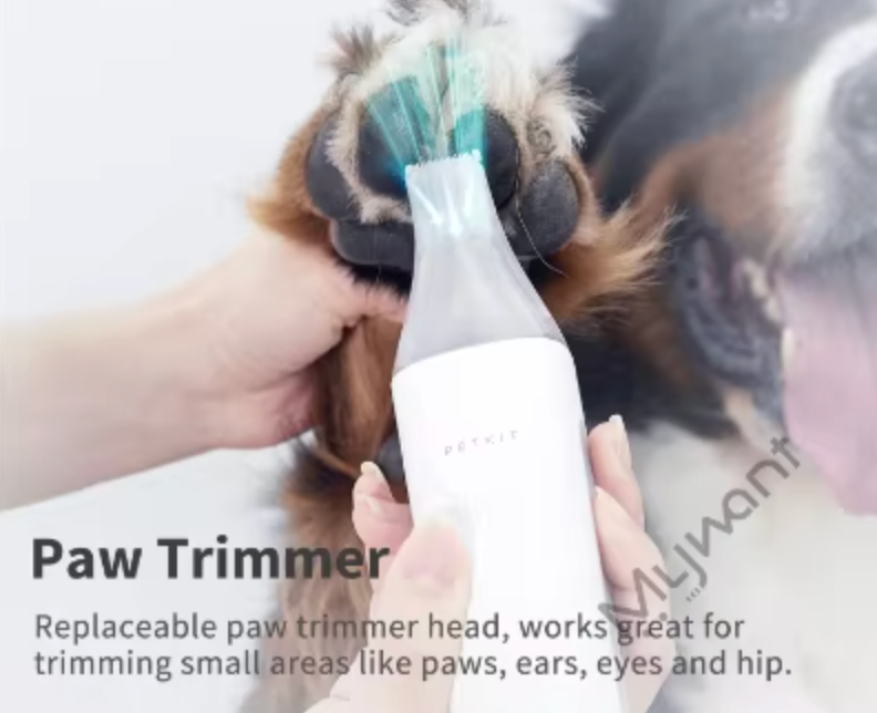 TailWaggers™ PETKIT Airclipper 5-in-1 Pet Grooming Vacuum Kit with High Performance Vacuum Suction for Cat And Dog Shedding