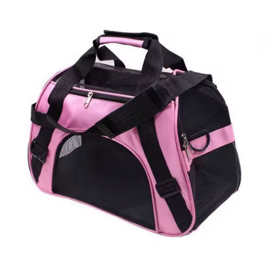 TailWaggers™ Portable Dog Cat Carrier Bag Pet Puppy Travel Bags Breathable Mesh Small Dog Cat Dogs Outdoor Tent Carrier Outgoing Pets Handbag