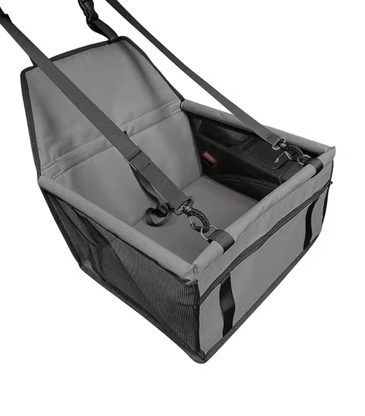 TailWaggers™ Travel Dog Car Seat Cover Waterproof Pet Dog Carriers Bag Cat Transport Hammock Dog Car Seat Basket for Small Medium Dogs